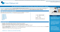 Desktop Screenshot of free-dialup.net